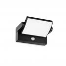IDEAL LUX - Фасаден аплик  IP54 287737 SWIPE AP SENSOR NERO