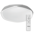 ULTRALUX - SPL6B72RC LED dimmable CCT ceiling lamp with remote control, grey, max. 72W, 3000K-6500К, 220-240V AC
