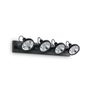 IDEAL LUX - Спот GLIM PL4 NERO 200255