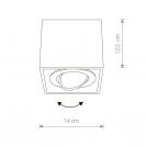 NOWODVORSKI - Луна за външен монтаж BOX LED BLACK 7W 6427 (1)