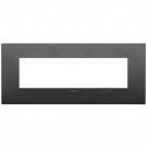 VIMAR - 19657.01 - Classic plate 7M metal matt graphite