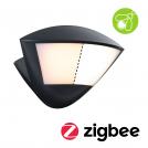 PAULMANN - LED outdoor light  94864  Smart Home Zigbee 3.0 SKYLA twilight-controlled motion detector  IP44 ⚡ 226x164mm ⚡ 10W ⚡ 840lm ⚡ 230V