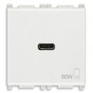 VIMAR - 14298.60 - C-USB захранващ блок 60W PD Бял PLANA