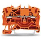 WAGO - Terminal ORANGE 2.5mm2 SCREWLESS TOPJOB® S  2002-1202