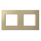 TEM - OL24SG Frame 2+2M, color Gold matt, Modul