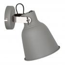 ITALUX -  Аплик с вграден ключ - ON/OFF -  Vidal MB-HN5213L GR+S.NICK