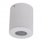 V-TAC -  GU10 Корпус Външен Монтаж Кръг Бял IP54 SKU: 3669 VT-711