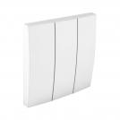 EFAPEL - Triple Rocker for Switches WHITE 90661 TBR LOGUS 90