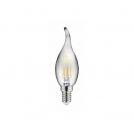 GTV Lighting - LD-C35FP4-30L LED Крушка 4W C35L  E14 3000K FILAMENT AC220-240V/ 50-60Hz 360° 400 lm