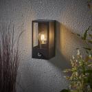 SAXBY - wall luminaire BRETON PIR  94348 E27, 28W, IP44 (6)