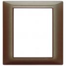 VIMAR - 14668.23 - Plate 8M techn. iridescent brown