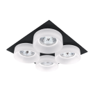 ELMARK - 92045S4/BLFR Ceiling downlight for building-in