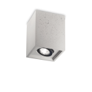 IDEAL LUX - Луна за открит монтаж OAK PL1 SQUARE Cemento 150475