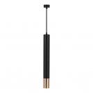 V-TAC - GU10 Hanging Pendant Black, Gold D:60x500mm SKU: 6689