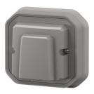LEGRAND - Cable outlet 20A with terminal 3x2.5mm monobloc for flush mounting color Grey IP55 Plexo New 69849L