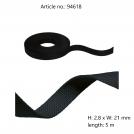 PAULMANN - 94618 ULine Strap 5m Dacron Textile Copper Black ⚡ max. 150 W
