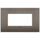 VIMAR - 19654.80 - Classic plate 4M technopolymer Metal