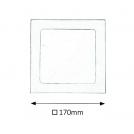 RABALUX - LED Lois 5587 12W 4000K square chrome (3)
