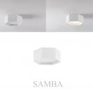 NOVA LUCE - Ceiling lamp  Ø25, H:10 cm.  9212313  SAMBA ⚡ LED 10W ⚡ 600Lm ⚡ 3000K ⚡ 230V ⚡ IP20 ✴ Sandy White 