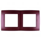 ELMARK - 190559 - CITY DOUBLE PANEL BORDO METALLIC