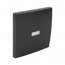 EFAPEL - Face plate for Switch with indicator BLACK 90602 TPM LOGUS 90