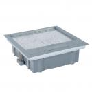 LEGRAND - 0 881 71 Plastic cover floor box for wiring devices in vertical position - 12 modules