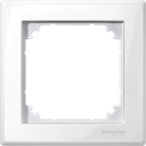 SCHNEIDER ELECTRIC - MTN478125 рамка единична активно бялo M-SMART