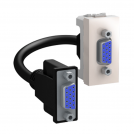 SCHNEIDER ELECTRIC - MGU3.432.25 Unica - data socket - 1 socket - HD15 - Female - ivory