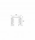 SLV - Трифазна шина за външен монтаж 2м.черна 145200 (2)