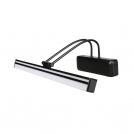 2R - LED WALL LIGHT BLACK 14W 6783 WITH SWITCH