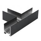 ULTRALUX - T-connector for surface mounting deep black LMST20TK