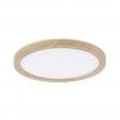 PAULMANN - LED Панел 71027 LED Panel Atria Shine Backlight IP44 rund 190mm ◾11,2W ◾850lm◾ 3000K✴Дърво (1)