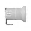 VIVALUX - Termoplastic lamp holder Е27 with metal lamela white 79S/311/R VIV001695