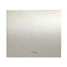 PANASONIC - One-way Switch with Key Symbol, Rocker metallic white WBTR0018‐5MW