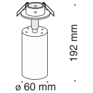MAYTONI - Спот за вграждане Focus  C018CL-01MG 1 x GU10 50W (2)
