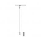 PAULMANN - Pendent lamp 95436  URail  2Easy   Matt chrome, Chrome