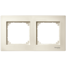 SCHNEIDER ELECTRIC - MTN515244 M-Plan frame, 2-gang, white, glossy