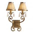 INTERIORS 1900 - Аплик  OKSANA antique brass 63539 E14,2x40W