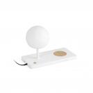 FARO - NIKO LED White table lamp PC diffuser 01025