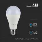 V-TAC - LED Bulb SAMSUNG Chip 17W E27 A65 Plastic White SKU: 164 (2)