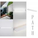 NOVA LUCE - Waterproof wall lamp  L:51, W:4.7, H:6 cm.   9030708   PATH ⚡ LED 11W ⚡ 232Lm ⚡ 3000K ⚡ 220-240V ⚡ IP65 ✴ Sandy White 