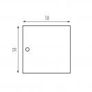KANLUX - Accessory for electrical supply track systems TEAR N RC-PCON W - 35790 (2)