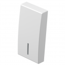 TEM - TM11MWIN Face plate switch/button 1M with indicator, color White matt, Model
