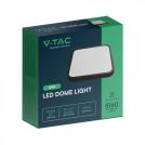 V-TAC - 48W LED Плафон Квадрат Черна Рамка 3000К IP44 SKU: 76481 (5)