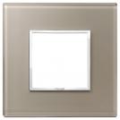 VIMAR - 21642.74 - Plate 2M crystal opal brown