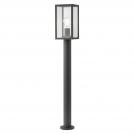SMARTER - Garden Pillar MIDAS 90283 black E27 42W IP44 (1)