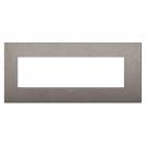 VIMAR - 19657.04 - Classic plate 7M metal matt titanium