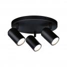 PAULMANN - Spotlight  66776   ZYLI⚡IP44⚡GU10⚡230V⚡max. 3x10W dimmable✴Black matt
