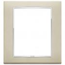 VIMAR - 20668.C22 - Classic plate 8M Galvan.satin nickel