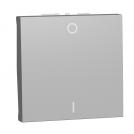 SCHNEIDER ELECTRIC - NU326230 New Unica - Two Pole switch 16A 2 modules aluminium